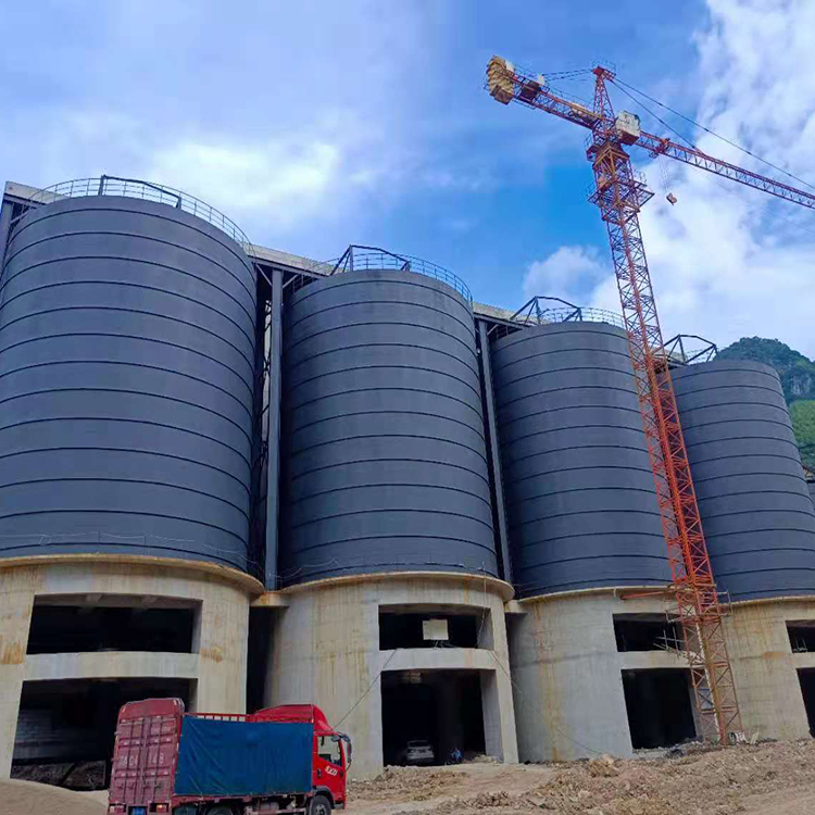 玉林骨料钢板仓建造施工周期从规划到竣工的每一步